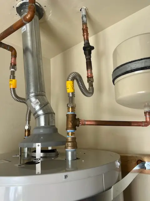 Water heater installation and plumbing repair in Westwood